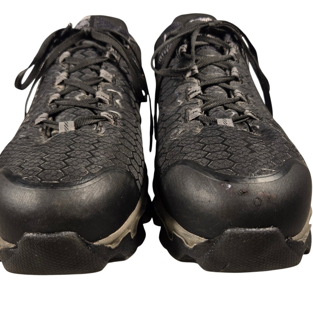 Timberland PRO Powertrain Sport Alloy Toe Work Shoes Black A1B6U Mens 10.5 M
